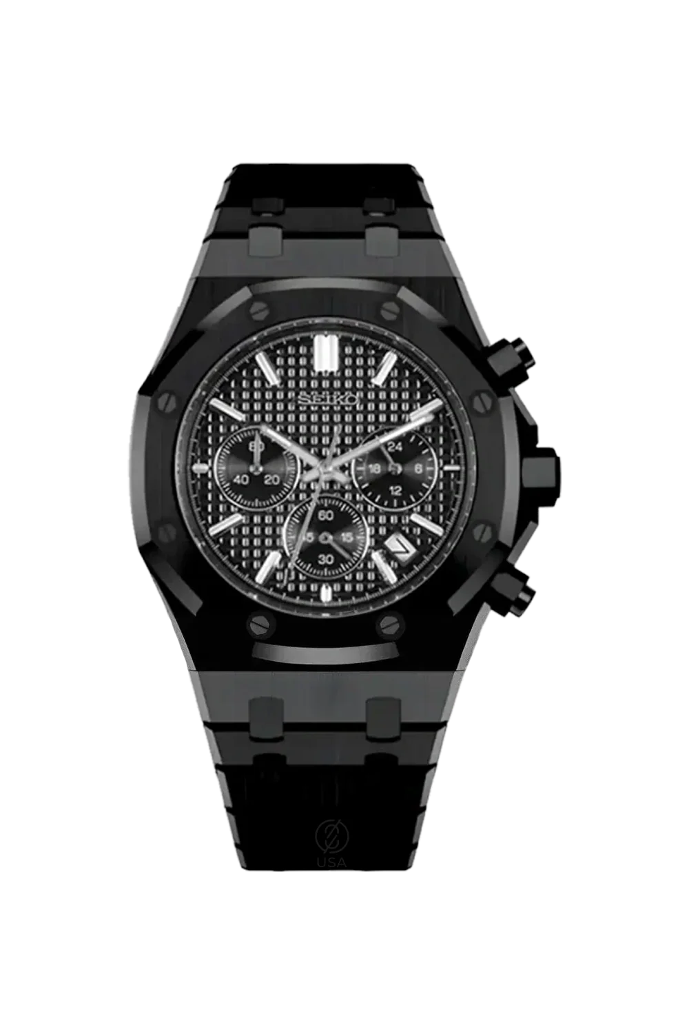 Mod Royal Oak All Black Chronograph