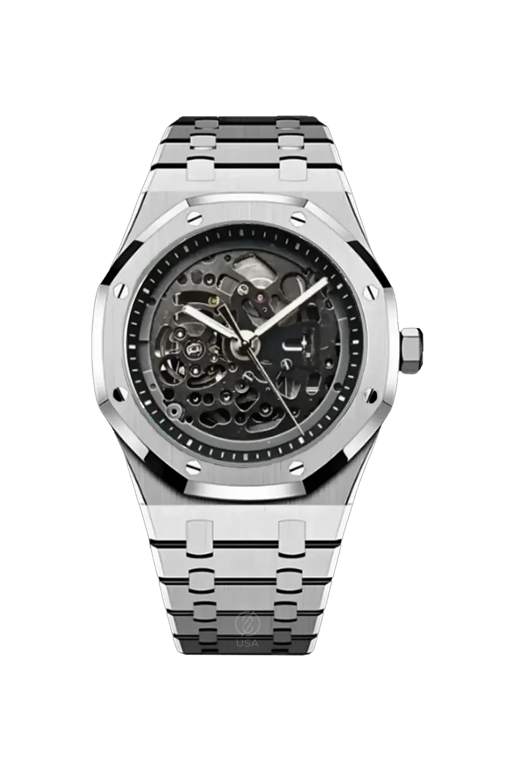 Mod Royal Oak Skeleton Silver II