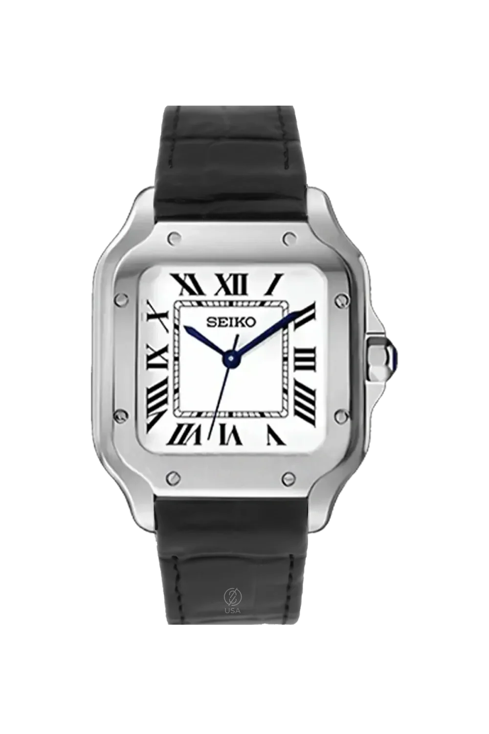 Mod Santos White Black Leather