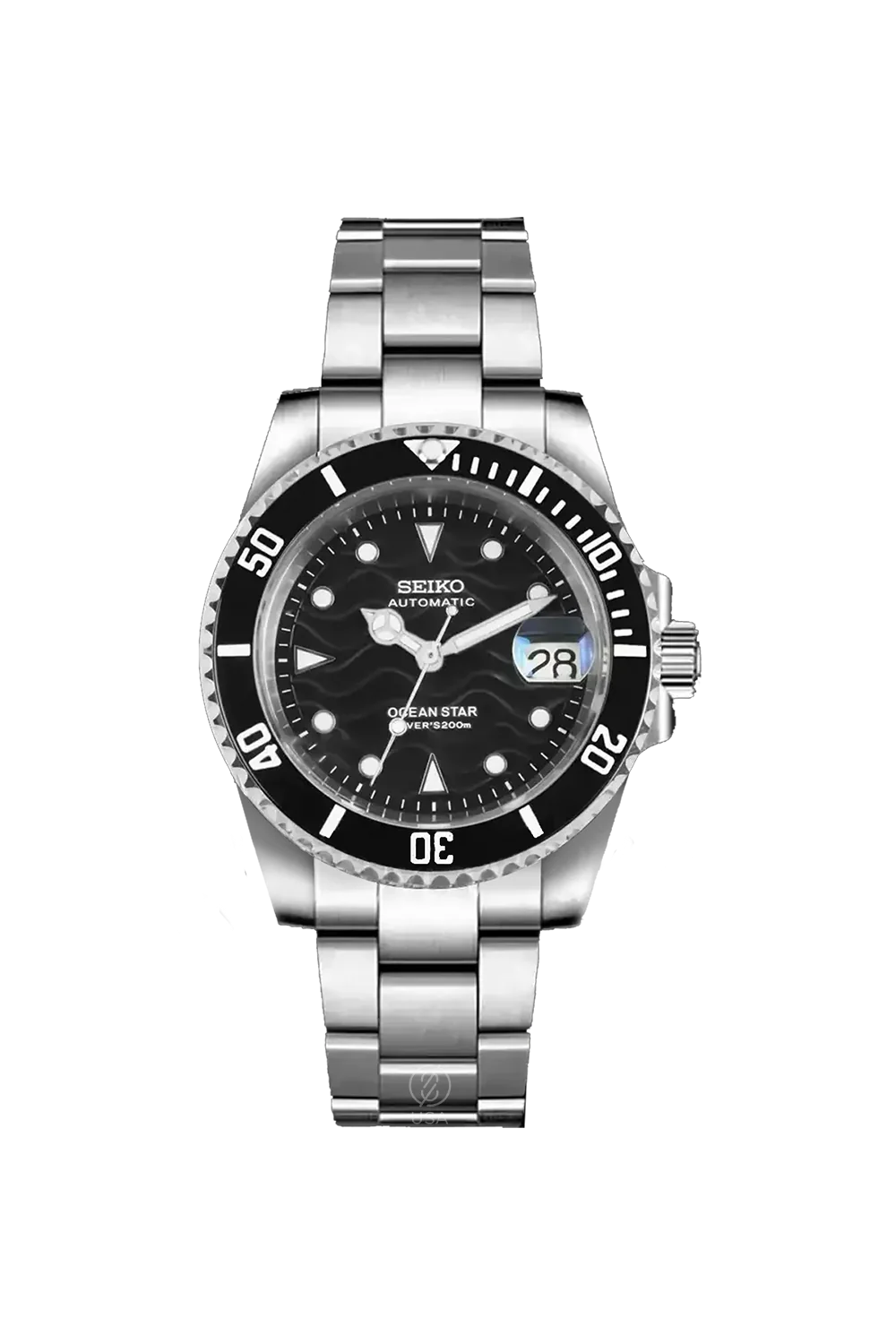 Mod Submariner Black Wave