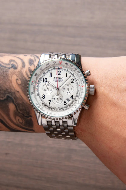 Mod Navitimer Silver - SKYRIM WRIST 