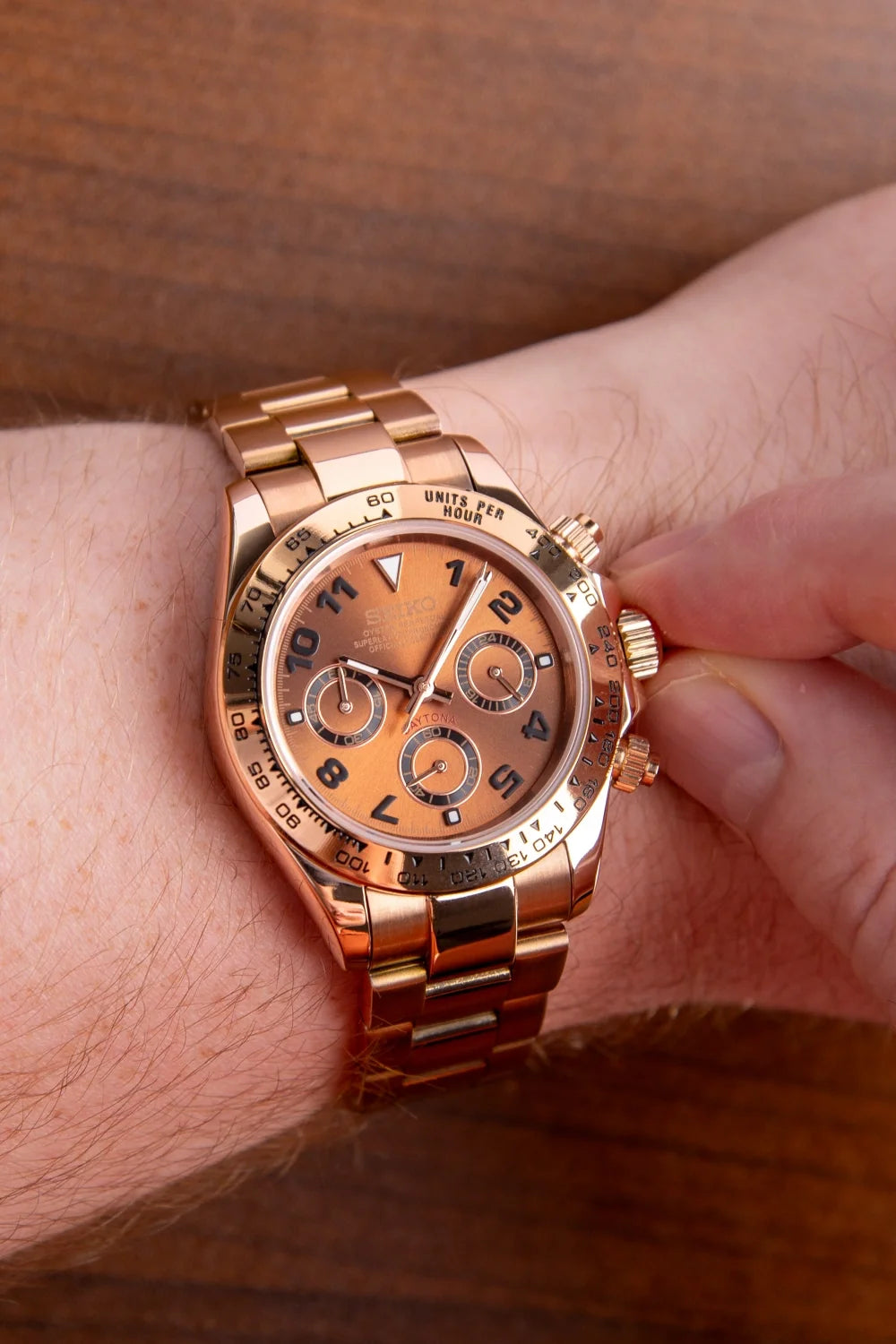 Mod Daytona Rose Gold Brown