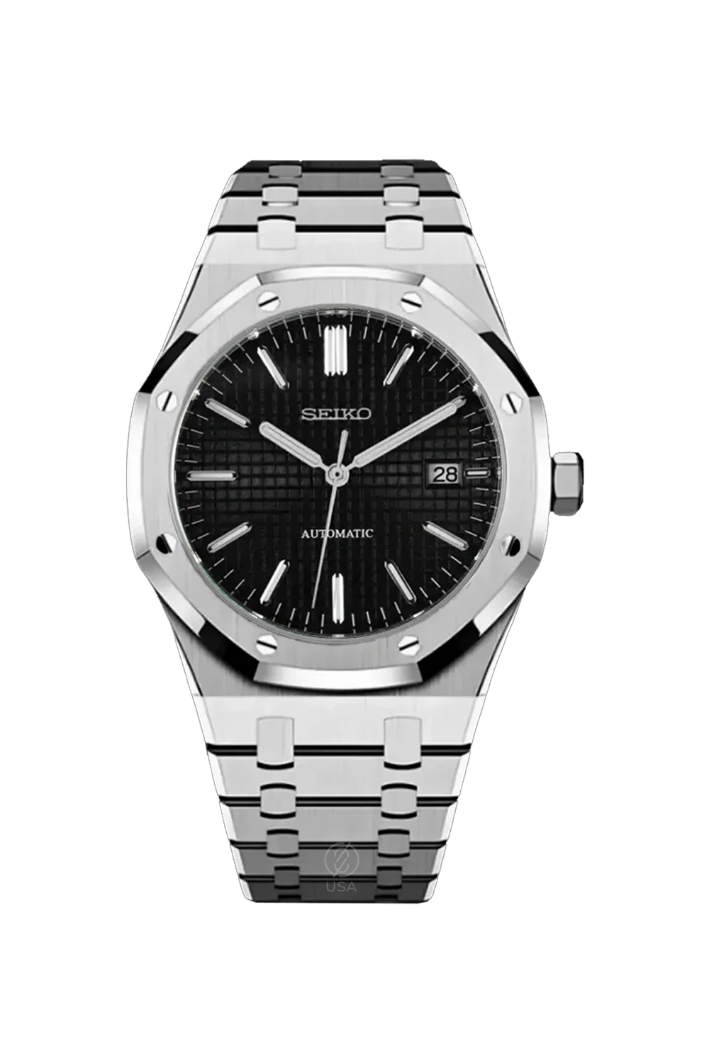 Mod Royal Oak Silver Black
