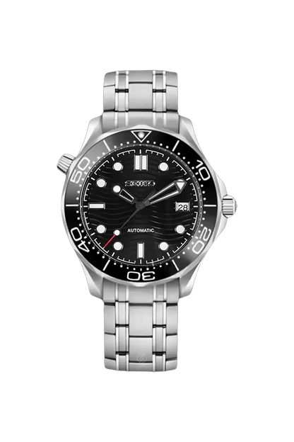 Mod Seamaster Silver Black