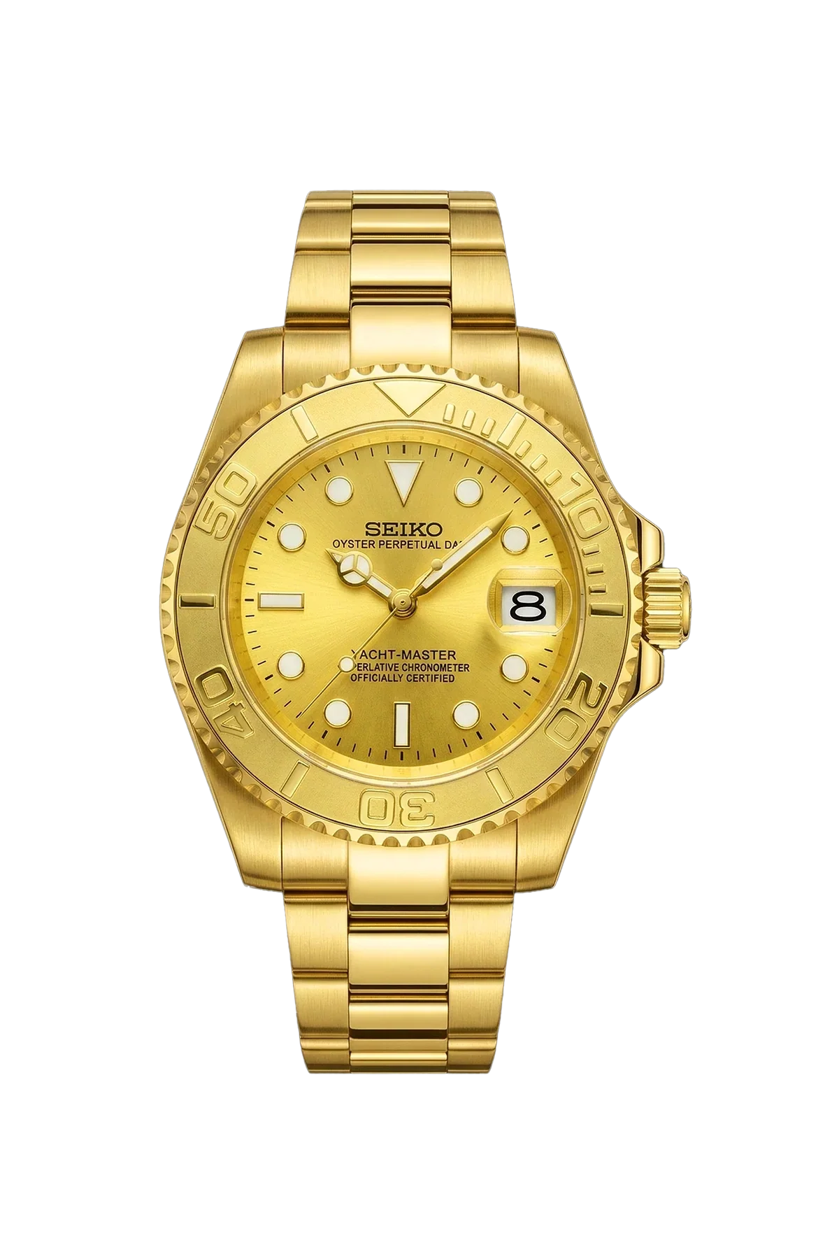 Mod Yacht-Master Gold - SKYRIM WRIST 