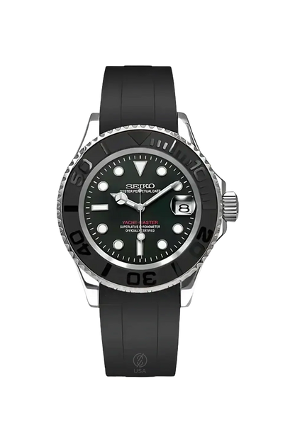 Mod Yacht-Master Silver Black II