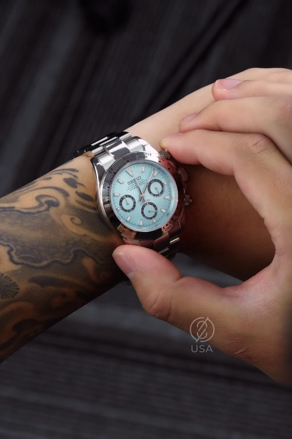 Mod Daytona Silver Ice Blue